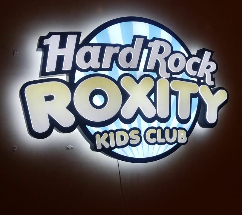 Hard Rock Anuncio Luminoso